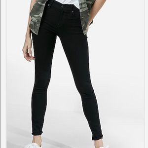 Express mid rise jeans